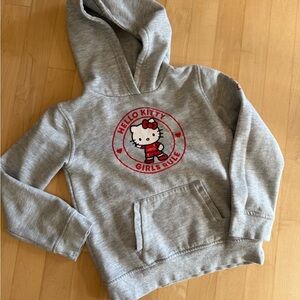 Hello Kitty x Liverpool FC - LIMITED EDITION Gray Hoodie